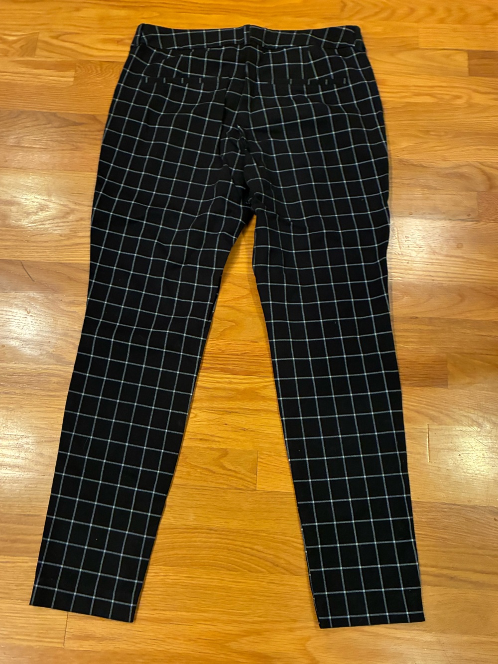 Old Navy High Rise Windowpane Pixie Pants